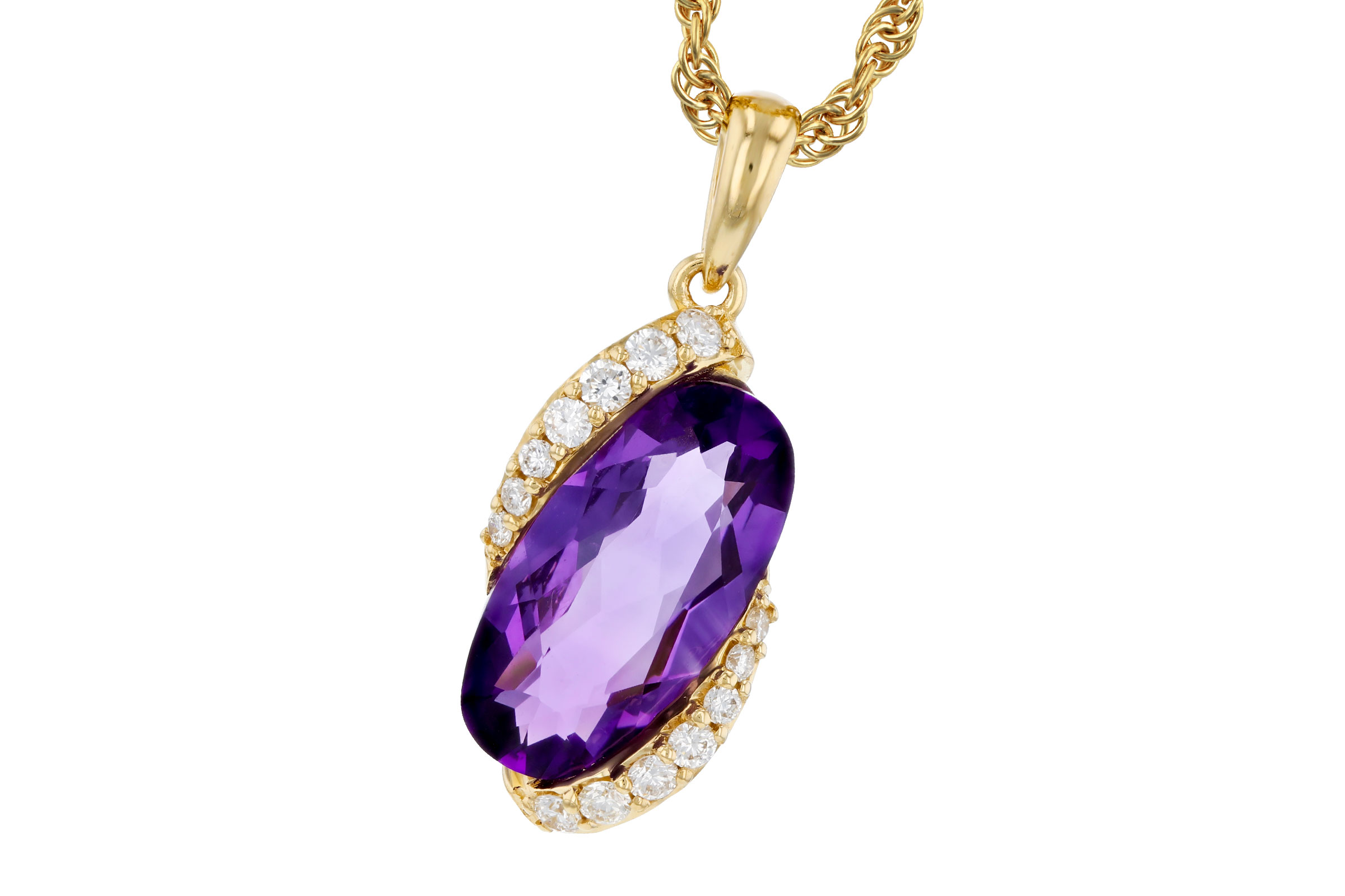 E321-39041: NECK 1.72 AMETHYST 1.84 TGW (12x6MM AMY)