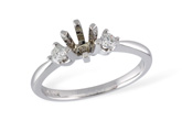 F051-39923: LDS SEMI DIA RING .14 TW