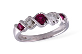 F138-65395: LDS WED RG .34 RUBY .58 TGW