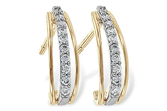 F230-48095: EARRINGS .19 TW