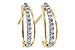 F230-48095: EARRINGS .19 TW