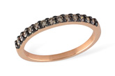 F231-41814: LDS WED RG .27 BROWN DIAS TW