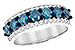 F235-03595: LDS WED RG 1.26 BLUE DIAS 1.70 TGW