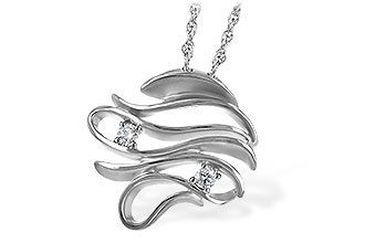 F235-04459: NECKLACE .12 TW