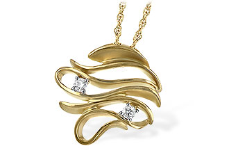 F235-04459: NECKLACE .12 TW
