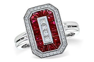 F235-94541: LDS RG 1.05 TW RUBY 1.36 TGW