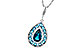 F235-95432: NECK 2.55 TW BLUE TOPAZ 2.65 TGW