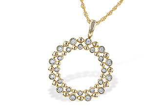 F235-96286: NECKLACE .12 TW