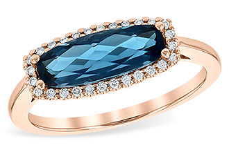 F235-96350: LDS RG 1.79 LONDON BLUE TOPAZ 1.90 TGW