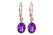 F235-99914: EARR 2.85 TW AMETHYST 2.90 TGW (9x7MM AMY)