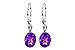 F235-99914: EARR 2.85 TW AMETHYST 2.90 TGW (9x7MM AMY)