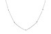 F318-67250: NECK .50 TW 18" 9 STATIONS OF 2 DIA (BOTH SIDES)