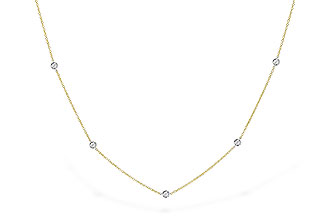 F318-67250: NECK .50 TW 18" 9 STATIONS OF 2 DIA (BOTH SIDES)