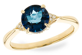 F319-59941: LDS RG 1.60 LONDON BLUE TOPAZ 1.62 TGW (7MM RD)