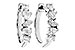 F319-61777: EARRINGS .70 TW FANCY CUT DIAS