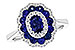 F319-63614: LDS RG 1.33 TW SAPPHIRE 1.56 TGW (6x4 MM SAPP)