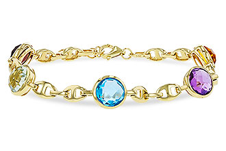 F320-49950: BRACELET 7.09 TW SEMI-PREC (GT,CIT,AMY,G.AMY,BT)