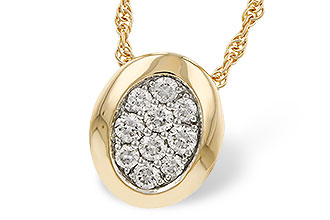 F320-52650: NECKLACE .25 TW