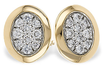 F320-52659: EARRINGS .39 TW