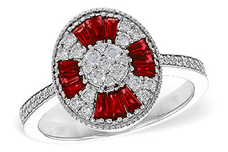 F320-52714: LDS RG .54 TW RUBY .84 TGW