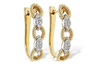F320-53550: EARRINGS .20 TW