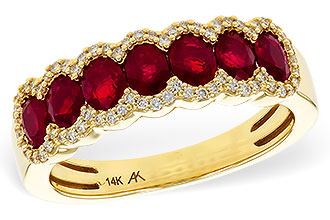 F320-53559: LDS WED RG 1.40 TW RUBY 1.57 TGW