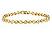 F320-53614: BRACELET 2.15 TW FANCY CUT DIAMONDS