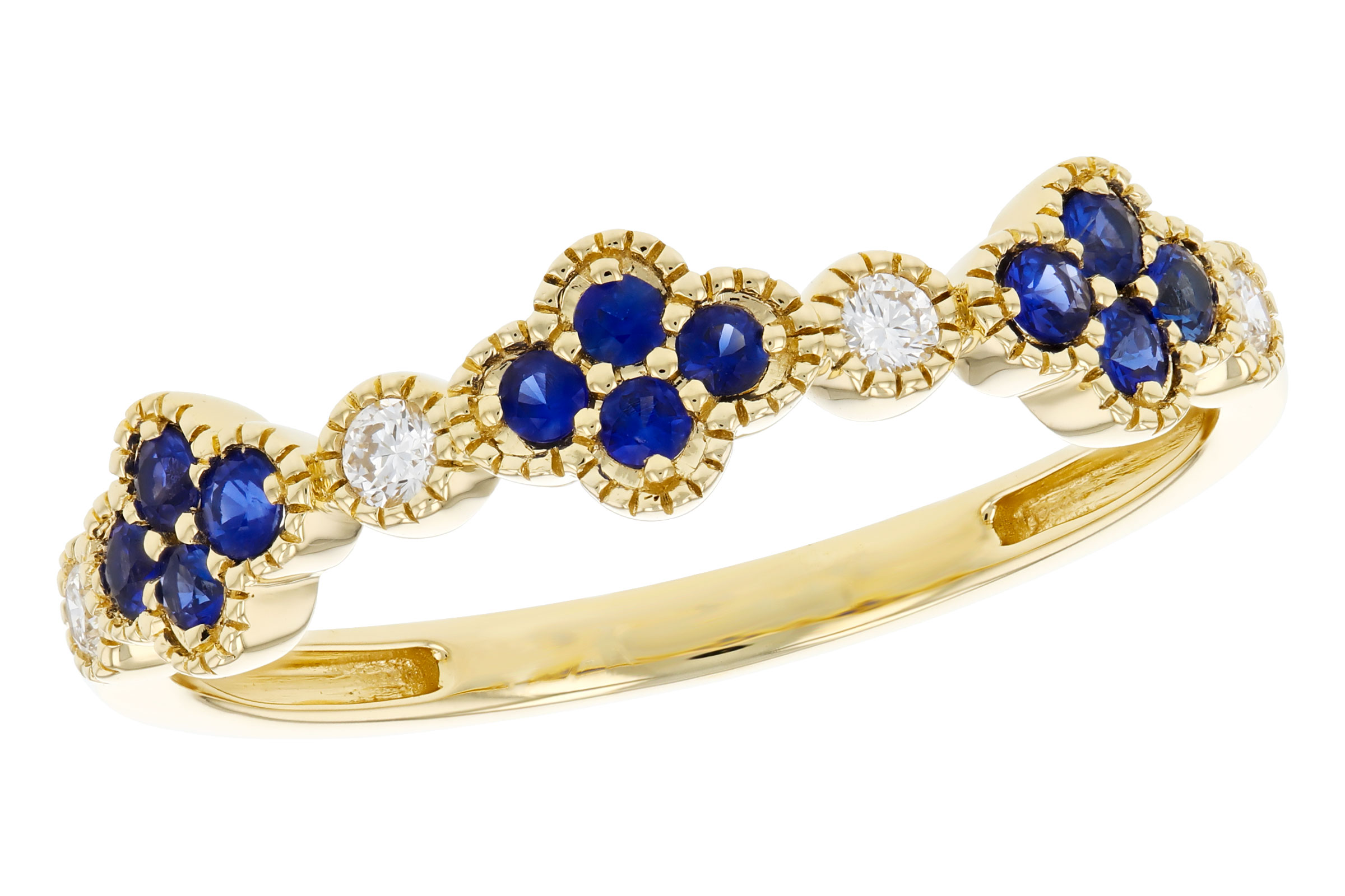 F321-39932: LDS WED RG .23 TW SAPPHIRE .31 TGW