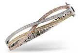 G045-92704: BANGLE BRACELET 2.00 TW