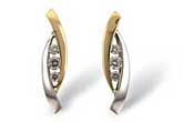 G045-99032: EARRINGS .27 TW