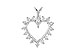 G052-30904: HEART PENDANT .45 TW