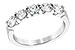 G231-40832: LDS DIA WED RG 1.00 TW (5 STONES)