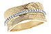 G235-00841: LDS WED RG .22 TW (Y/G & W/G)