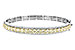 G235-03577: BANGLE 4.20 YELLOW DIAS 5.63 TW