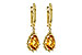 G235-04523: EARR 1.40 CITRINE TW