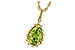 G235-04532: NECKLACE 1.30 CT PERIDOT