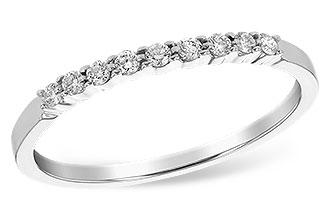 G235-05450: LDS WED RG .12 TW (9 STONES)