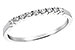 G235-05450: LDS WED RG .12 TW (9 STONES)