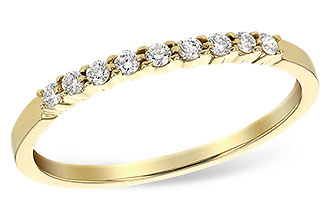 G235-05450: LDS WED RG .12 TW (9 STONES)