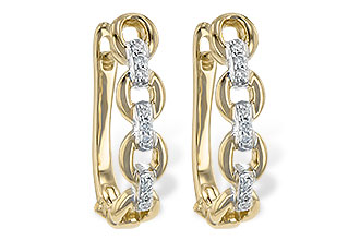 G235-93632: EARRINGS .07 TW