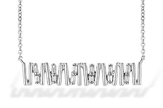 G235-96295: NECK .15 TW BAGUETTE DIAS