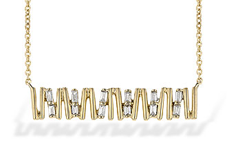 G235-96295: NECK .15 TW BAGUETTE DIAS