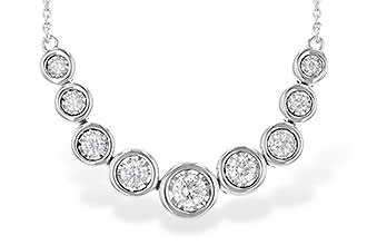 G235-98132: NECKLACE .50 TW