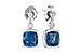 G318-64468: EARR 1.78 LONDON BLUE TOPAZ 1.82 TGW