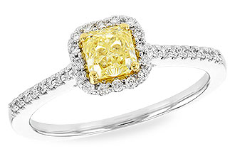 G318-64477: LDR .77 FANCY YELL DIA .95 TW (GIA6262455580)