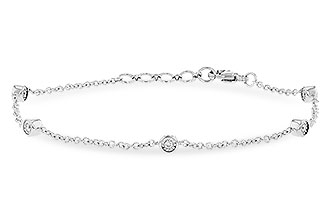G318-71741: BRACELET .15 TW (7.25")