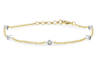 G318-71741: BRACELET .15 TW (7.25")