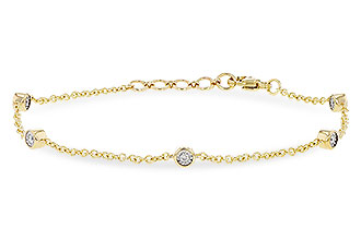 G318-71741: BRACELET .15 TW (7.25")