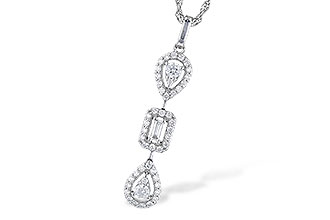 G318-72650: NECK .04 BAGUETTE .36 TW