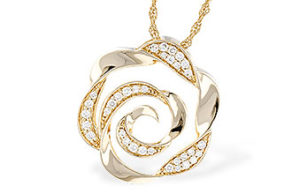 G319-58123: NECKLACE .20 TW